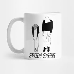 Crystal Castles line art Mug
